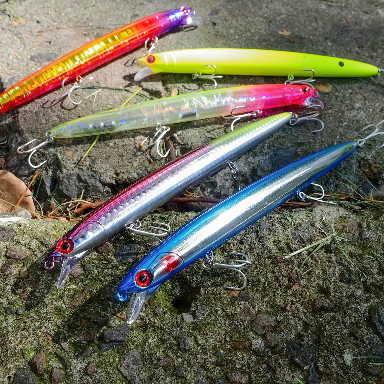 Amazon.co.jp: 【KOKOルアー】シーバス ルアー ミノー 165F 24g